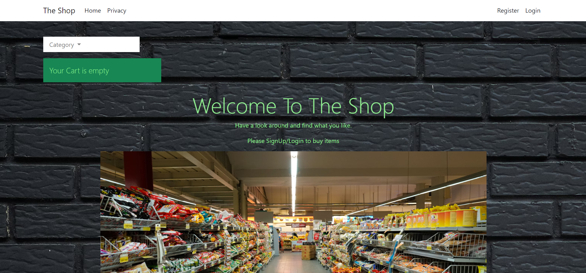 Group ECommerce App